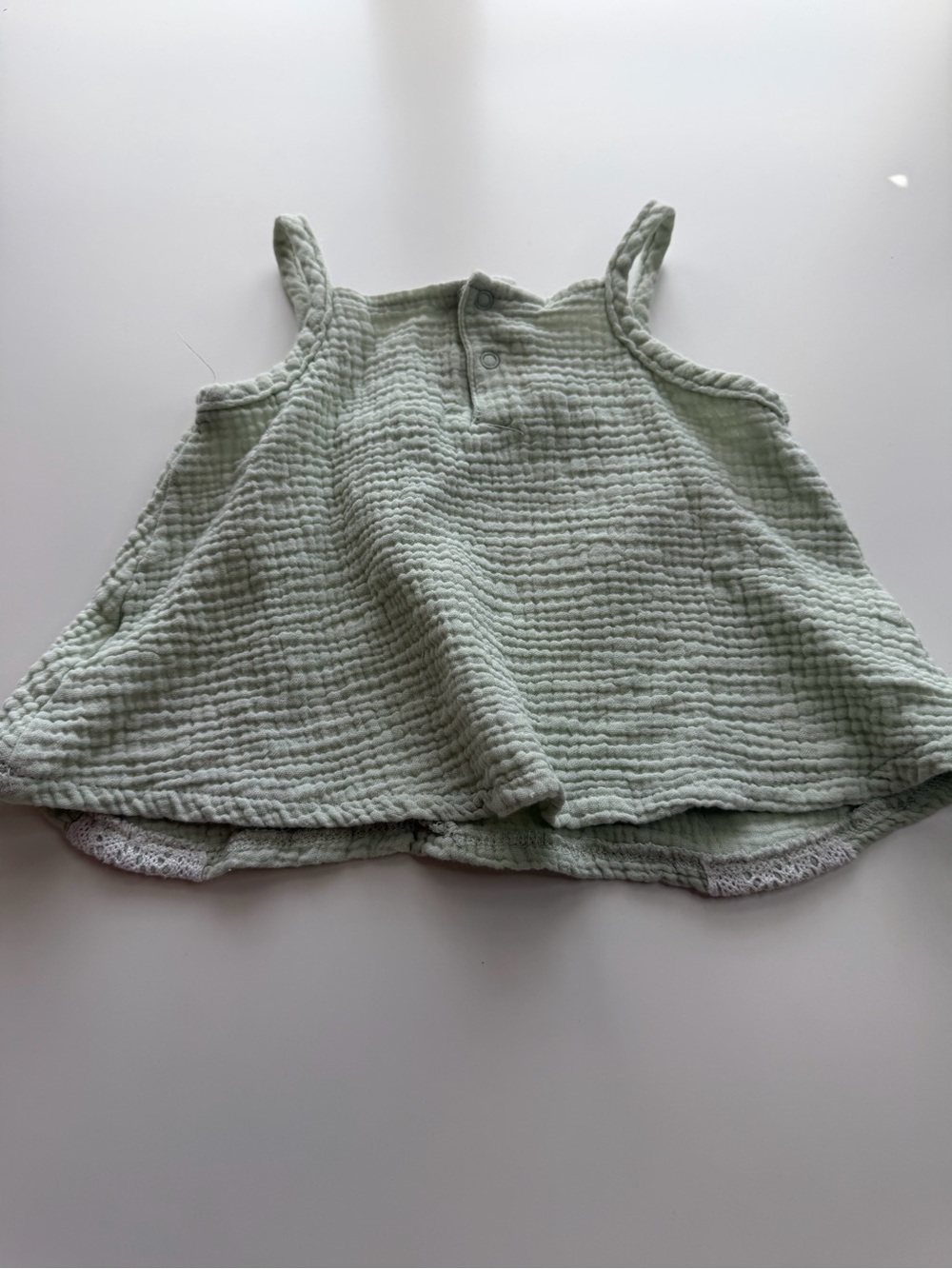 Rachel Zoe Mint Green Two-Piece Textured Tank & Shorts Set - Picture 5 of 7